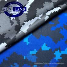 vêtement de sport vêtements en maille imprimée camouflage sublimation polyester 100% polyester